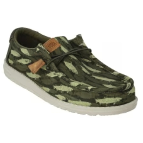 HEY DUDE WALLY FISH LURE GREEN - Picture 2 of 2